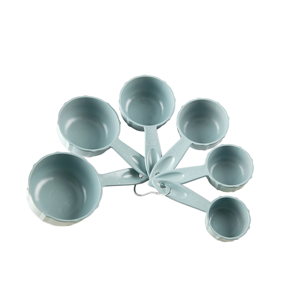 Nordic Ware Set of 6 Bundt Measuring Cups, Sea Glass